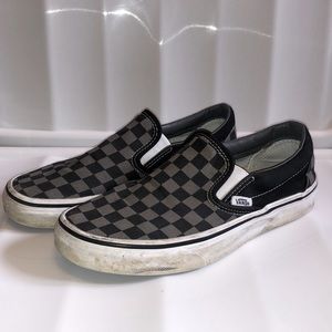 Checkered Vans